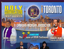 Tablet Screenshot of cogiccanmich.org